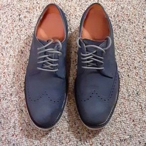 Cole Haan Suede Wingtip